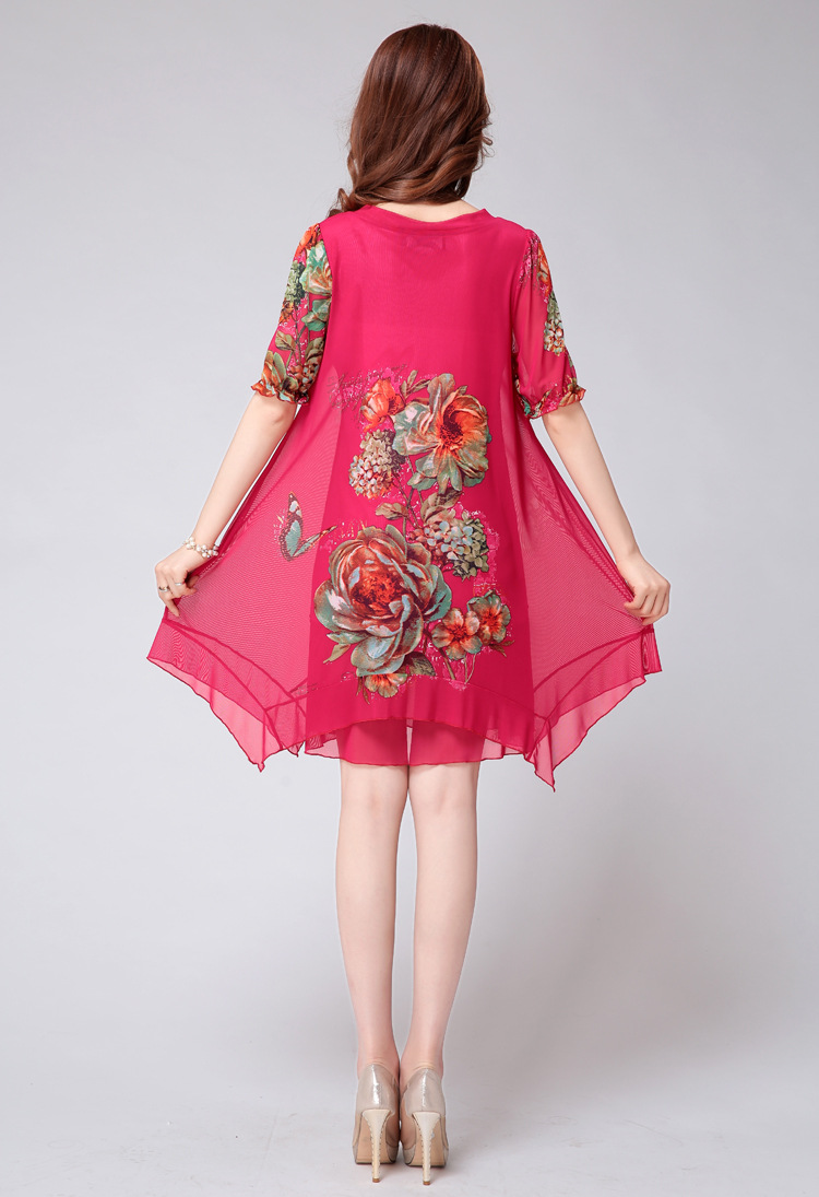 A pleasant, year, older women 2015 summer new, larger mother load snow woven short-sleeved ethnic wind stamp dresses female XXYL 7715 green 4 XL pictures, price, brand platters! Elections are good character, the national distribution, so why buy now enjoy more preferential! Health