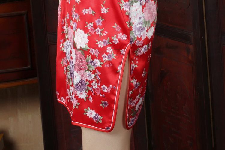 Ms. elegant qipao Nigeria Tang dynasty improved summer qipao gown need collar stamp dress dresses 5022 White M picture, prices, brand platters! The elections are supplied in the national character of distribution, so action, buy now enjoy more preferential! As soon as possible.