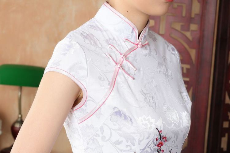 For Pont Sondé Ms. Diane cheongsam Chinese dresses improved national wind antique stamp qipao gown skirt D 0228 - A XXL pictures, price, brand platters! Elections are good character, the national distribution, so why buy now enjoy more preferential! Health