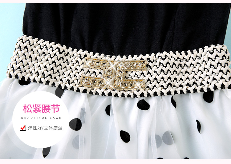 C.o.d. 2015 Summer new stylish Korean version of Word SENSE Neck short-sleeve knitting stitching OSCE root yarn wave point bon bon temperament video thin dresses White XXL picture, prices, brand platters! The elections are supplied in the national character of distribution, so action, buy now enjoy more preferential! As soon as possible.