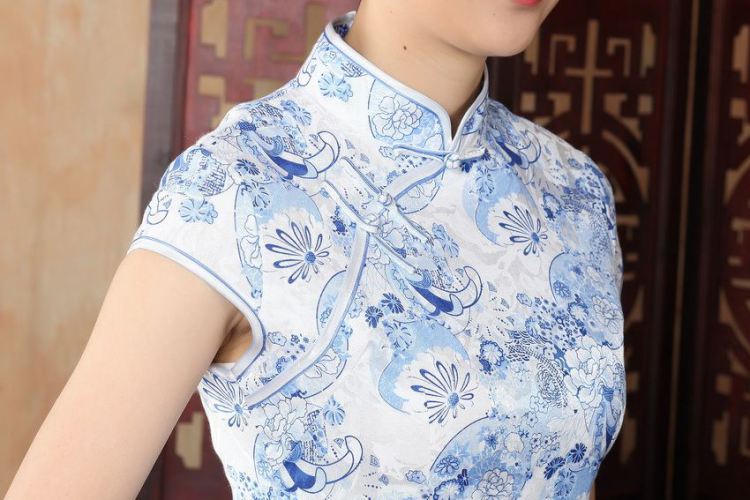 Nigeria, the cheongsam Chinese dresses improved summer dresses, for the stamp duty ends dress D 0229 XXL pictures, price, brand platters! Elections are good character, the national distribution, so why buy now enjoy more preferential! Health