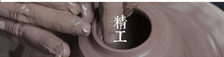 吉祥家 新中式汝窑茶叶罐 青韶 大号陶瓷密封罐创意家居储物罐必备瓷器礼品功夫茶具 茶叶罐青韶赠礼盒