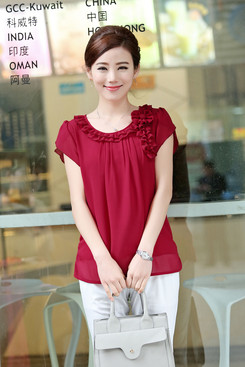 A pleasant, year, older women 2015 summer new, large, short-sleeved snow woven shirts relaxed MOM loaded shirt female ybl 551 Po blue XXXL pictures, price, brand platters! Elections are good character, the national distribution, so why buy now enjoy more preferential! Health