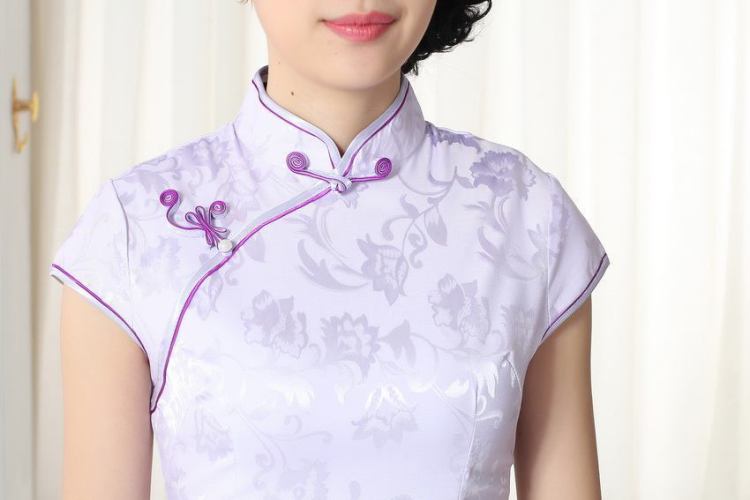 The broadband jacquard cotton daily Chinese qipao cultivating short cheongsam red 2 XL pictures, price, brand platters! Elections are good character, the national distribution, so why buy now enjoy more preferential! Health