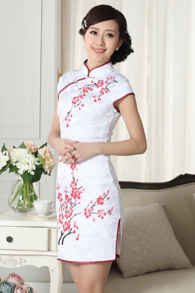 Nigeria, the Summer new dress clothes and stylish elegance Chinese qipao hand painted dresses D 0092 XXL pictures, price, brand platters! Elections are good character, the national distribution, so why buy now enjoy more preferential! Health