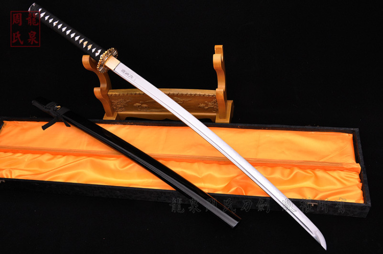 日本武士刀 太阳花打刀 全手工日本东洋刀 打刀 日本刀剑收藏 礼品 未