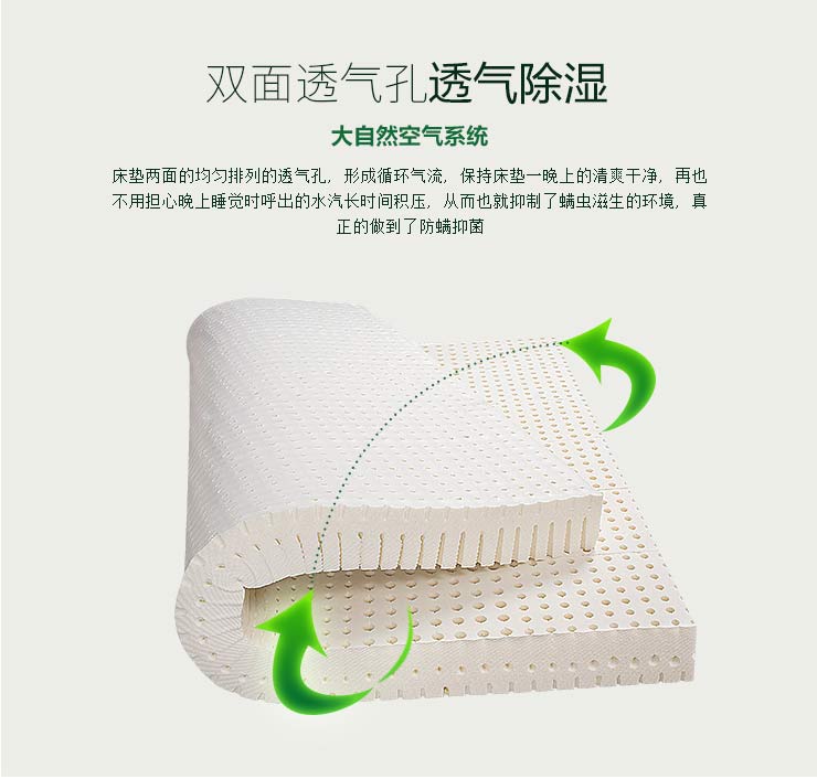 莱迪雅 天然乳胶床垫 榻榻米泰国进口 席梦思床褥子 单双人学生可折叠褥子7.5cm 90cmX190cm
