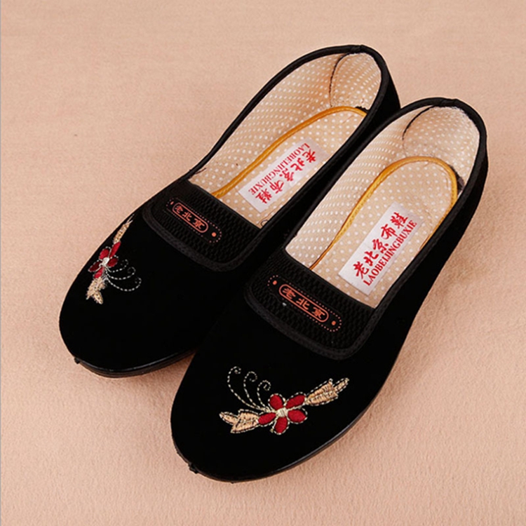 2015 new embroidered shoes comfortable non-slip in older mesh upper butterfly embroidered shoes breathable women shoes C635CCK black & white point 34 pictures, prices, brand platters! The elections are supplied in the national character of distribution, so action, buy now enjoy more preferential! As soon as possible.