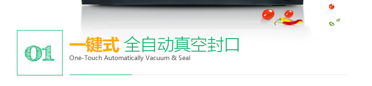 高端立式全自动真空食品保鲜机包装封口塑封机   商用干湿小型抽真空机家用真空封口机 黑色