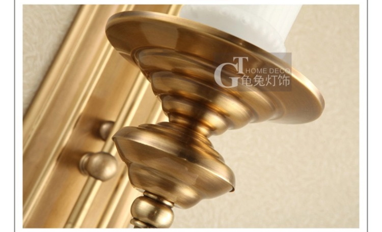 壁灯美式床头全铜壁灯过道灯 玄关灯壁灯客厅 欧式铜灯 NB8062(b)
