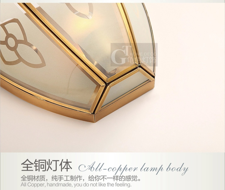 壁灯高雅欧式纯铜壁灯 床头灯过道镜前灯饰灯具NB8058(b) NB8058-01