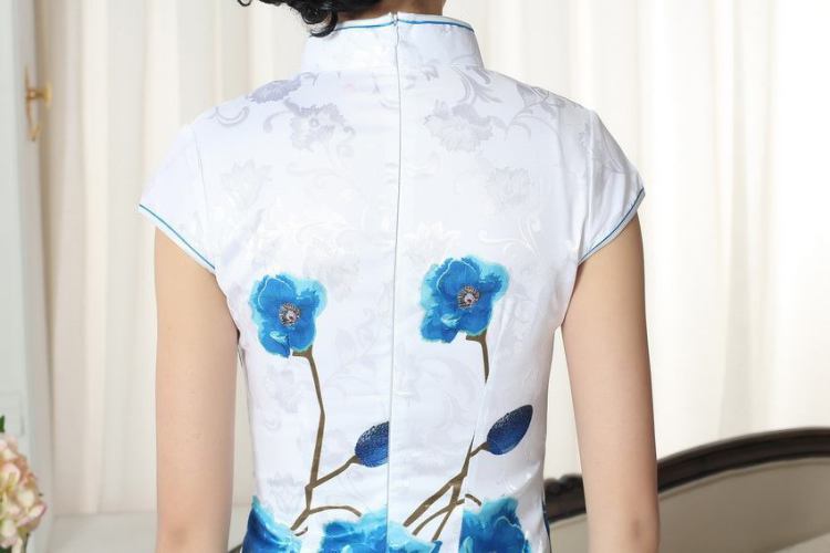 The broadband lady stylish jacquard cotton cultivating short cheongsam dress new Chinese qipao gown picture color 2 XL pictures, price, brand platters! Elections are good character, the national distribution, so why buy now enjoy more preferential! Health