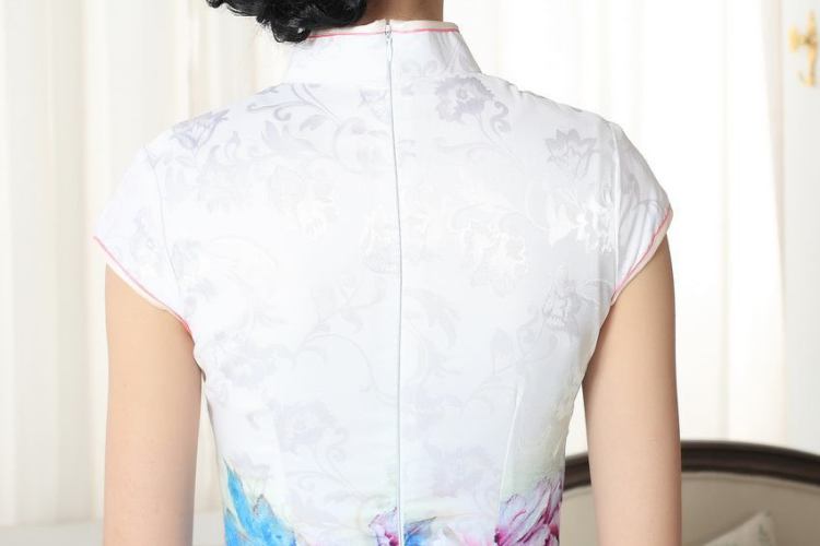 Nigeria, the new summer elegance Chinese qipao Chinese graphics thin short cheongsam picture color XXL pictures, price, brand platters! Elections are good character, the national distribution, so why buy now enjoy more preferential! Health