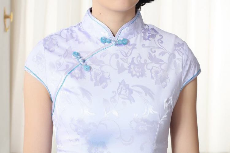 For Pont Sondé Ms. Diane new summer elegance Chinese qipao Chinese graphics thin short cheongsam picture color XXL pictures, price, brand platters! Elections are good character, the national distribution, so why buy now enjoy more preferential! Health