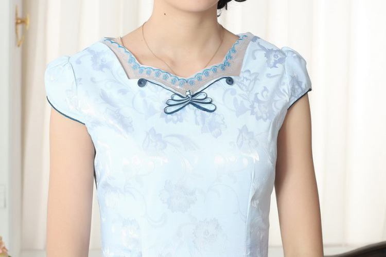 Shanghai, optimize purchase lady stylish jacquard cotton cultivating short cheongsam dress new improved cheongsam dress picture color 2 XL pictures, price, brand platters! Elections are good character, the national distribution, so why buy now enjoy more preferential! Health