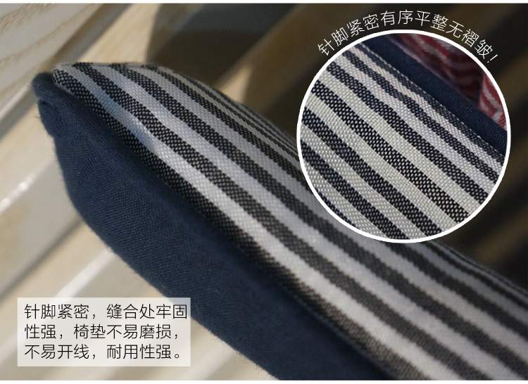 
                                                            日式格子回字海绵椅子坐垫 凳子椅垫 冬季加厚餐椅垫座垫 红小格 40X40cm                