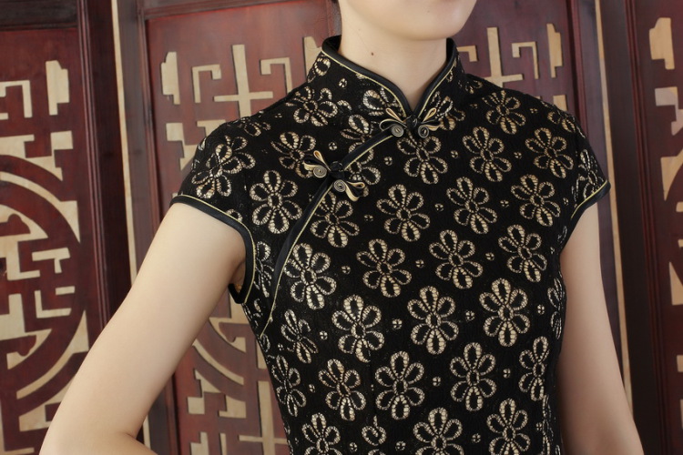 Nigeria, the lady Jane, modern and refined beauty lace short cheongsam dress new Chinese qipao gown 0255 D XXL pictures, price, brand platters! Elections are good character, the national distribution, so why buy now enjoy more preferential! Health