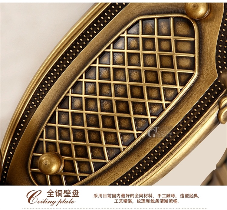 美式壁灯全铜壁灯 欧式壁灯美式地中海简约床头灯双头壁灯NB8530<a>
