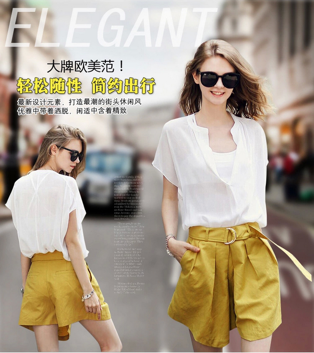 To ensure that dream 2015 summer new, larger female loose snow woven package (T-shirt + shorts) 9056 Picture Color Kit 3 XL (140 - 160 ) pictures, price, brand platters! Elections are good character, the national distribution, so why buy now enjoy more preferential! Health