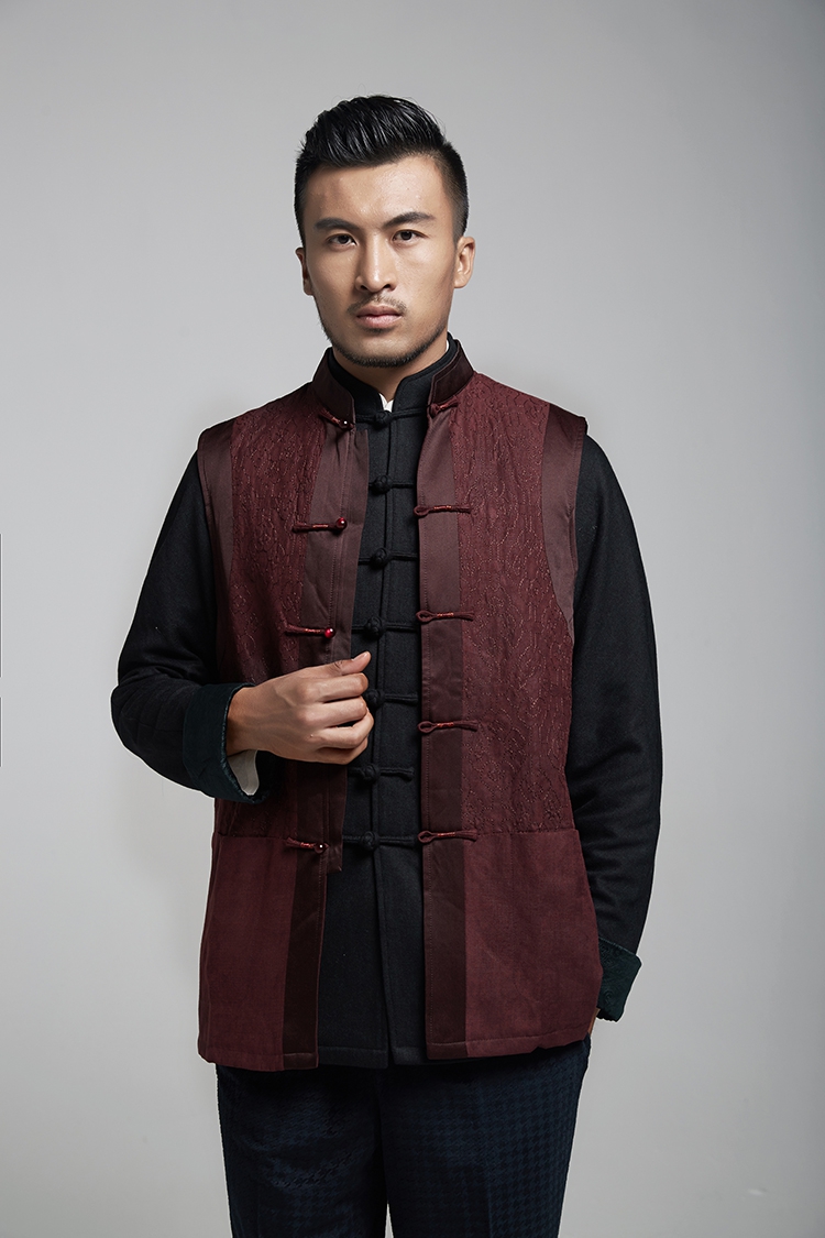 Fudo de Tang dynasty upscale2 macro men of Chinese cotton vest folder embroidery stitching wire-wound China wind special wine red 2XL Photo, prices, brand platters! The elections are supplied in the national character of distribution, so action, buy now enjoy more preferential! As soon as possible.