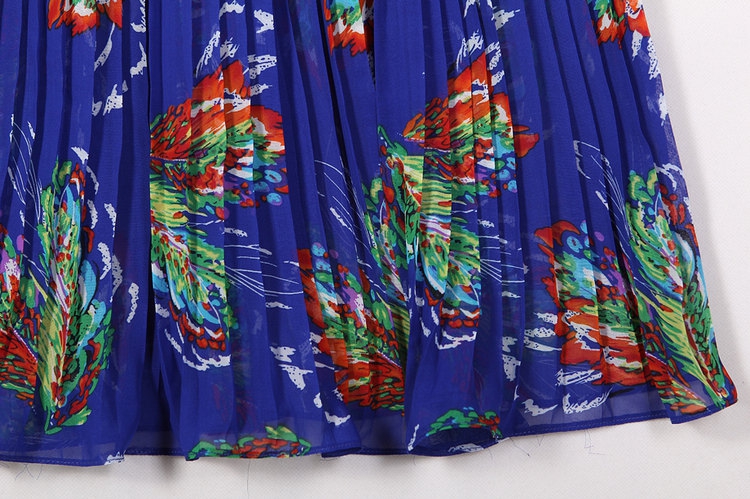 C.o.d. larger female Bohemia Lien Yi long skirt 2015 Summer new genuine thick mm suit XXXL blue flowers picture, prices, brand platters! The elections are supplied in the national character of distribution, so action, buy now enjoy more preferential! As soon as possible.