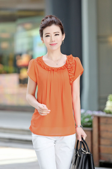 A pleasant, year, older women 2015 summer new, large, short-sleeved snow woven shirts relaxed MOM loaded shirt female ybl 551 Po blue XXXL pictures, price, brand platters! Elections are good character, the national distribution, so why buy now enjoy more preferential! Health