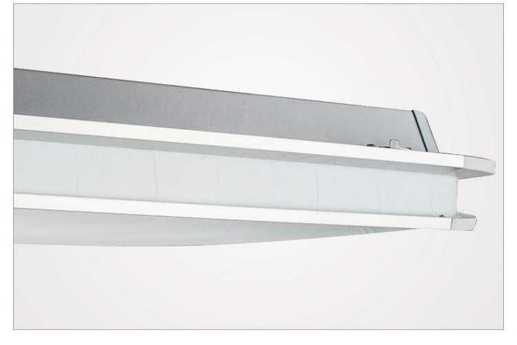 奥朵灯饰 现代简约led吸顶灯 长方形客厅餐厅卧室照明灯具 CL40349-大号-89cm 无极调光+遥控