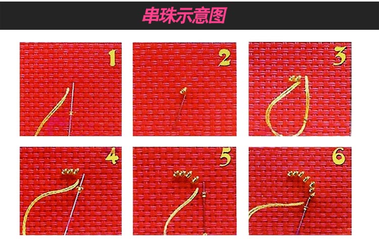 新款汽车挂件十字绣珠绣车用挂饰平安福平安符印花立体全满线珠绣装饰品吊坠件套件小挂件十字绣秀 平安福 红色 套件