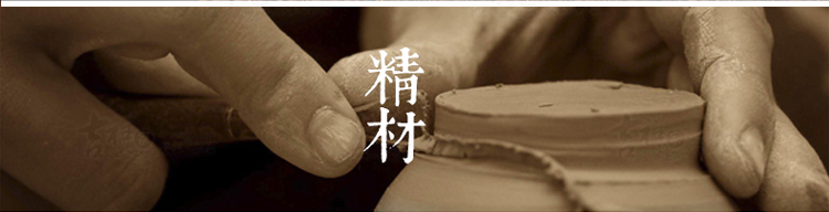 吉祥家 新中式汝窑茶叶罐 青韶 大号陶瓷密封罐创意家居储物罐必备瓷器礼品功夫茶具 茶叶罐青韶赠礼盒