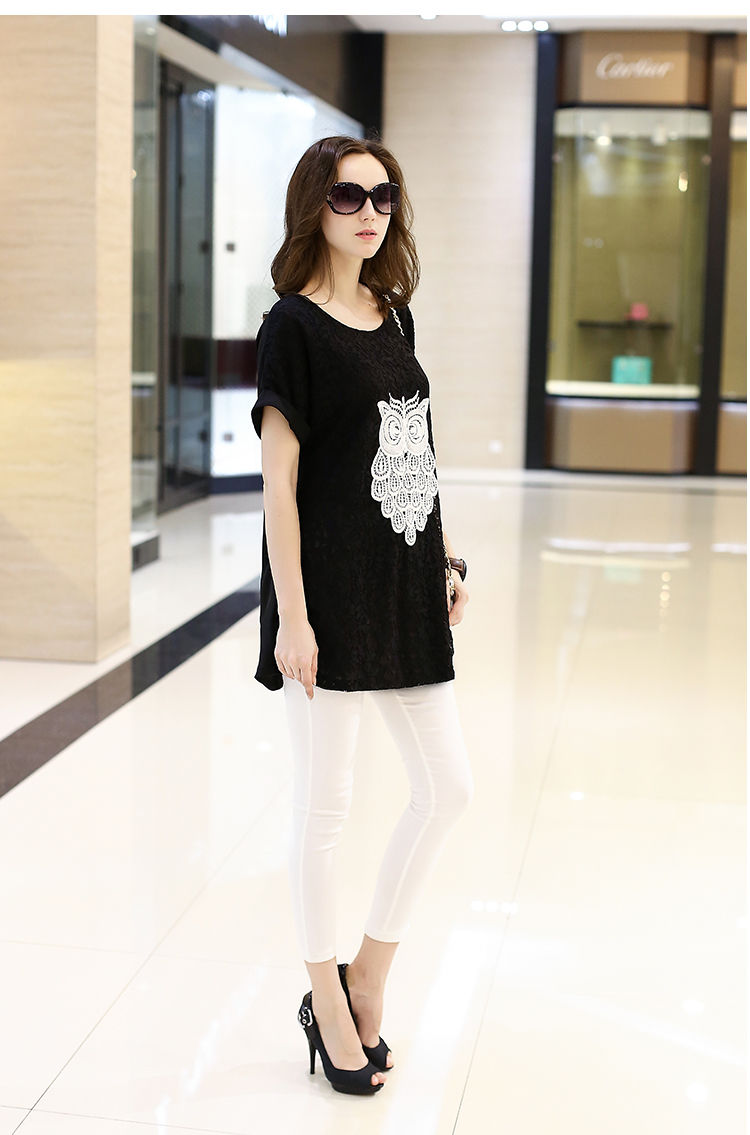 Mantile tu 2015 new larger women's summer to intensify the thick MM video thin engraving lace shirt short-sleeved T-shirt black /MDR1929 XXXXXL180-200 around 922.747 picture, prices, brand platters! The elections are supplied in the national character of distribution, so action, buy now enjoy more preferential! As soon as possible.