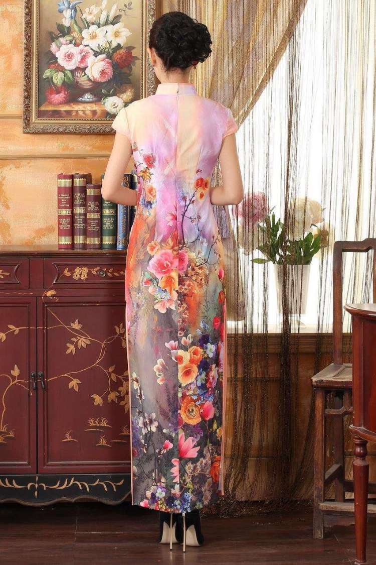 The frequency response, Ms. Tang cheongsam with Diane Fong water droplets collar short-sleeve cultivating long double cheongsam pink 2 XL pictures, price, brand platters! Elections are good character, the national distribution, so why buy now enjoy more preferential! Health