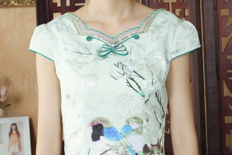 For Pont Sondé Ms. Diane cheongsam Chinese dresses improved national wind antique stamp qipao gown skirt picture color XXL pictures, price, brand platters! Elections are good character, the national distribution, so why buy now enjoy more preferential! Health