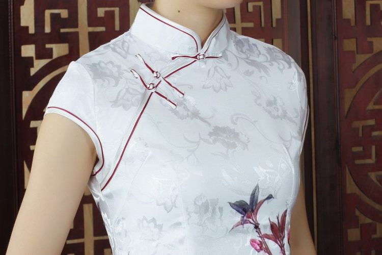 Nigeria, the Chinese cheongsam dress summer Chinese improved short cheongsam dress picture color XXL pictures, price, brand platters! Elections are good character, the national distribution, so why buy now enjoy more preferential! Health