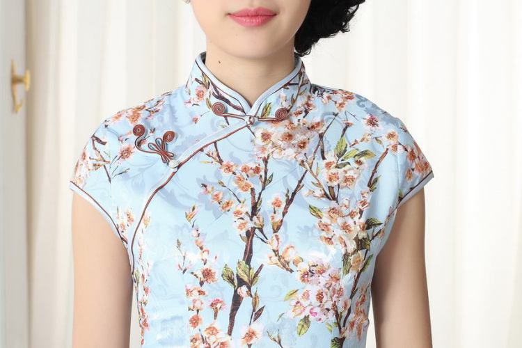 Nigeria, the new summer female jacquard cotton daily Chinese short sleeves cheongsam beauty short cheongsam picture color XXL pictures, price, brand platters! Elections are good character, the national distribution, so why buy now enjoy more preferential! Health