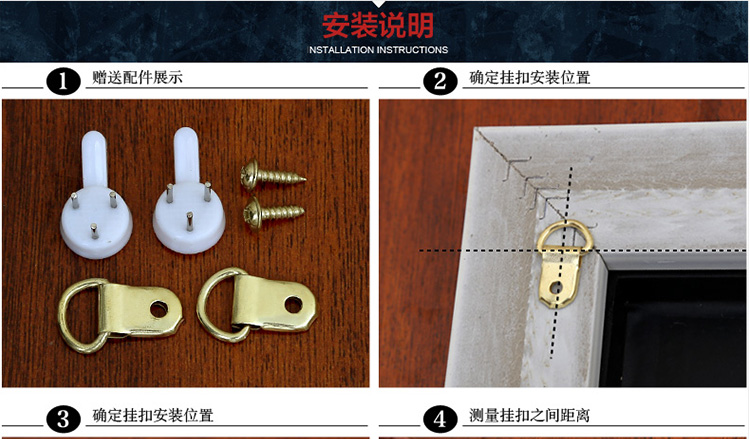 格美奇英伦建筑城市风景客厅装饰画三联画沙发电视背景墙挂画书房卧室简框画欧式装饰 DYK76经典黑框 45*80cm三幅价
