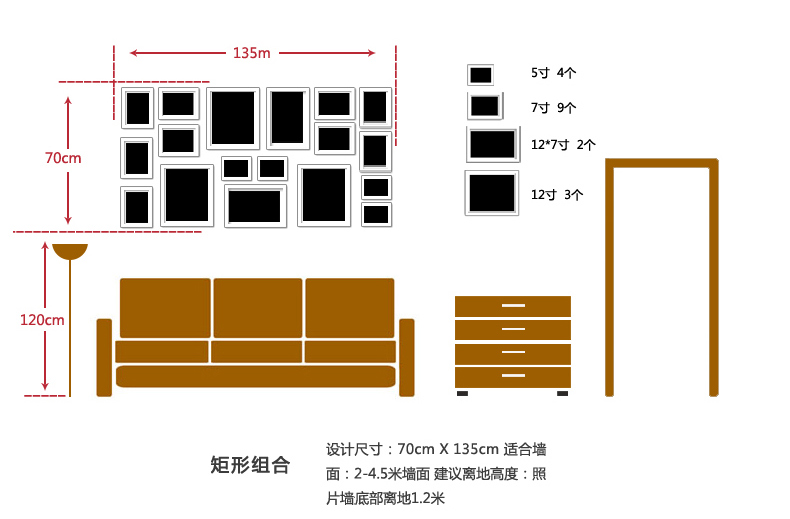 
                                        全悦18框实木照片墙客厅创意儿童相片墙欧式卧室挂墙组合相框墙 欧框(升级版)蓝白原胡+美式                