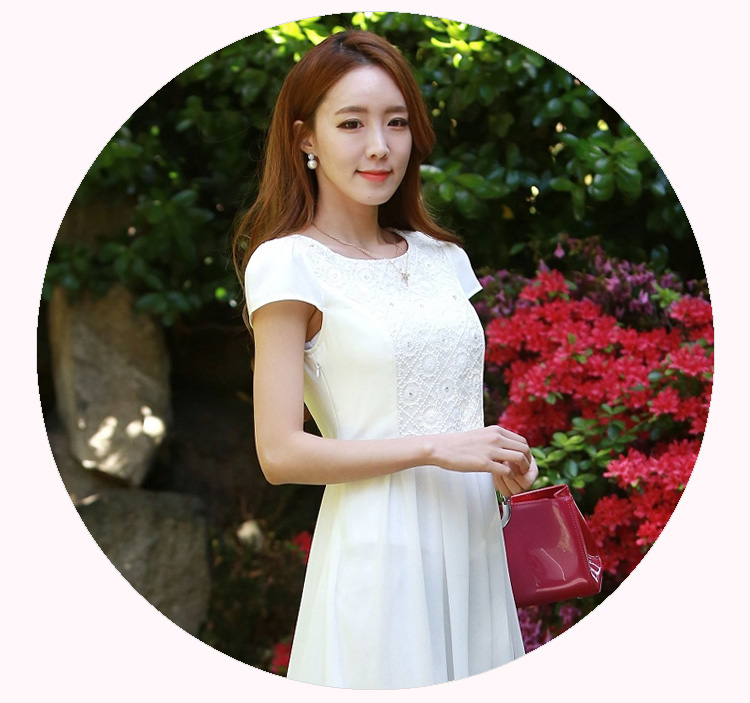 C.o.d. 2015 Summer new stylish look sexy Korean New dovetail skirt long after the former short video thin temperament elegant chiffon lace dresses XXXL black picture, prices, brand platters! The elections are supplied in the national character of distribution, so action, buy now enjoy more preferential! As soon as possible.