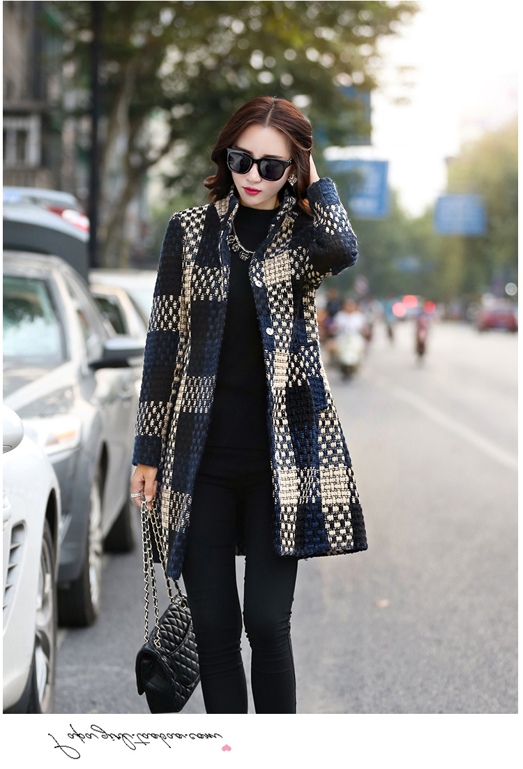 Ms Audrey EU's 2015 romantic Connie autumn and winter new stylish graphics thin coarse wool terylene Sau San coats female jackets for larger gross? female windbreaker women jacket navy blue long-sleeved XXL pictures of, prices, brand platters! The elections are supplied in the national character of distribution, so action, buy now enjoy more preferential! As soon as possible.
