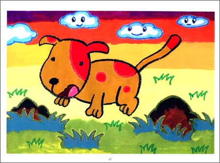 新编儿童绘画入门教程:少儿水粉画(动物篇)