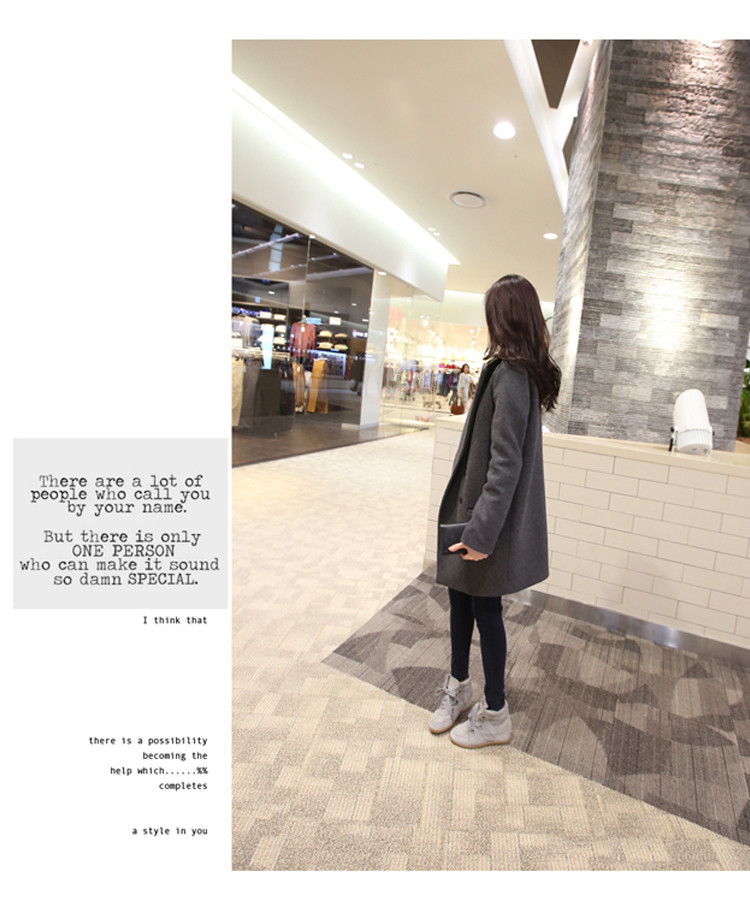 Gigi Lai following 2015 No. autumn and winter new product code women 200 catties a wool coat thick mm mount version in Korea thin long Leisure? jacket female gray hair L picture, prices, brand platters! The elections are supplied in the national character of distribution, so action, buy now enjoy more preferential! As soon as possible.