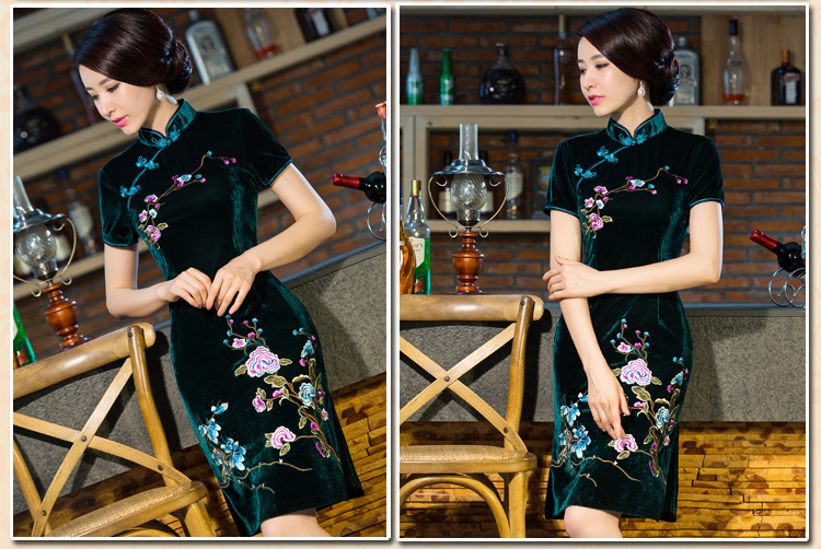 The case of the 2015 new moms wedding Kim scouring pads retro dresses cheongsam dress improved skirt the Commission 90 Green S picture, prices, brand platters! The elections are supplied in the national character of distribution, so action, buy now enjoy more preferential! As soon as possible.