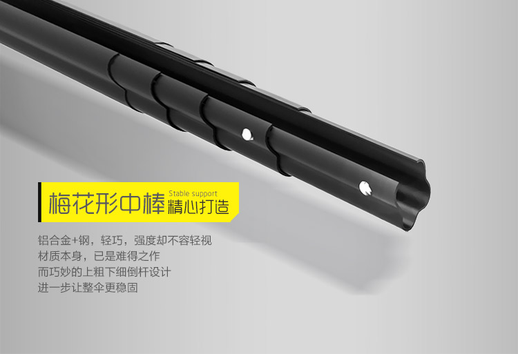 BlackLemon nano黑柠檬袖珍遮阳伞太阳伞小黑伞超强防晒伞防紫外线黑胶伞五折伞 Nano-经典黑