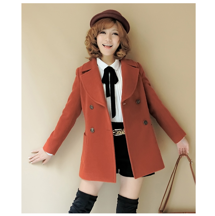 CiciShop2015秋冬小清新百搭甜美蝴蝶结长袖雪纺打底衬衫7910 白色 S