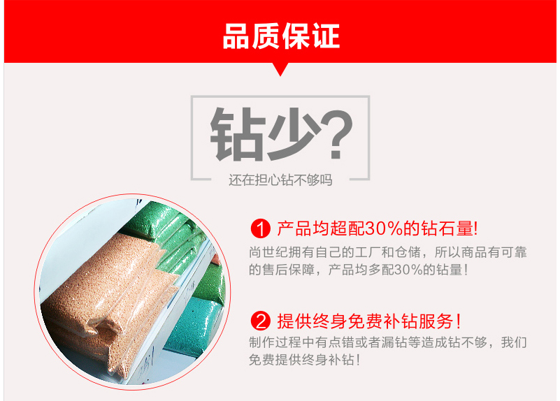 印花3D十字绣客厅新款系列大画 5D钻石绣贴钻画花开富贵金孔雀 150x64 满钻 Z317