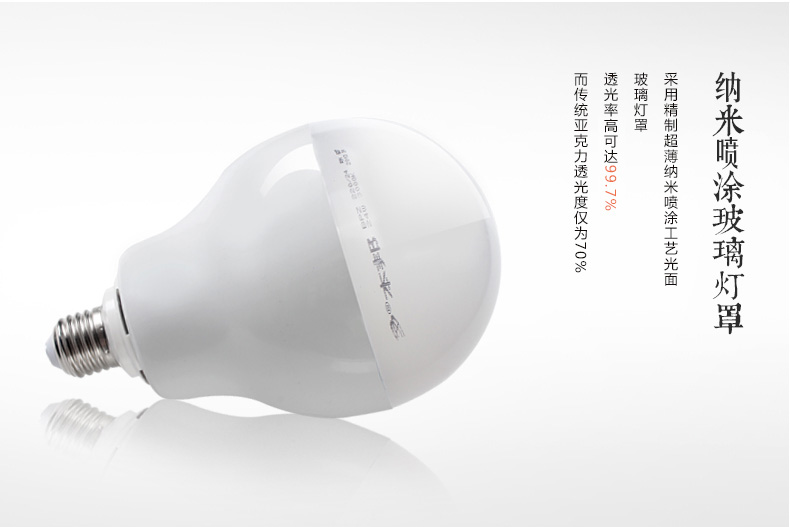 本邦led灯泡E27螺口大功率节能球泡 36W 白光