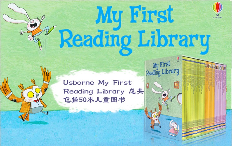 英文原版usbornemyfirstreadinglibrary我的一个图书馆全套50册