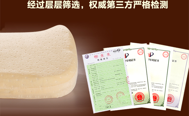 Delay 车用天然乳胶护腰枕枕 人体工学防腰椎间盘 汽车腰靠枕背垫 两用座椅腰托 腰枕+送紫色天鹅绒枕套 39cm*35cm/10cm
