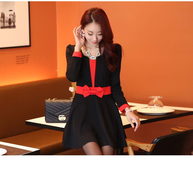 C.o.d. 2015 Summer new stylish look elegant Sau San long-sleeved auspicious spell large apron skirt in the skirt thick MM larger dress black XXL picture, prices, brand platters! The elections are supplied in the national character of distribution, so action, buy now enjoy more preferential! As soon as possible.