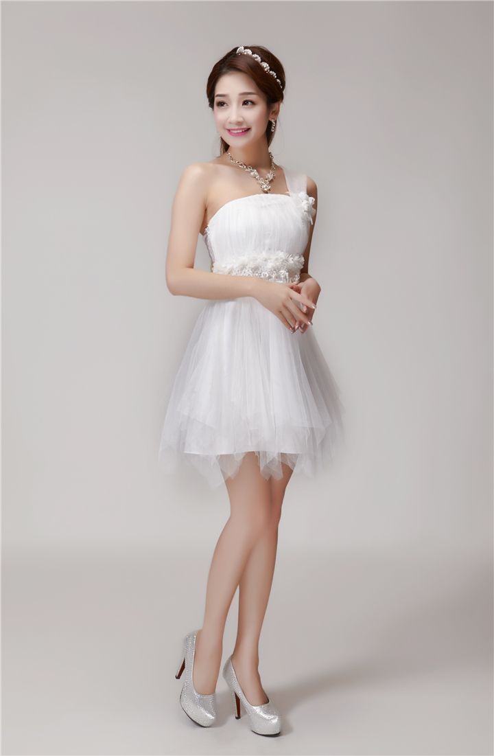 To make the new 2015 poem bridesmaid mission dress evening dresses and sisters skirts banquet short of small white dress M pictures, prices, brand platters! The elections are supplied in the national character of distribution, so action, buy now enjoy more preferential! As soon as possible.