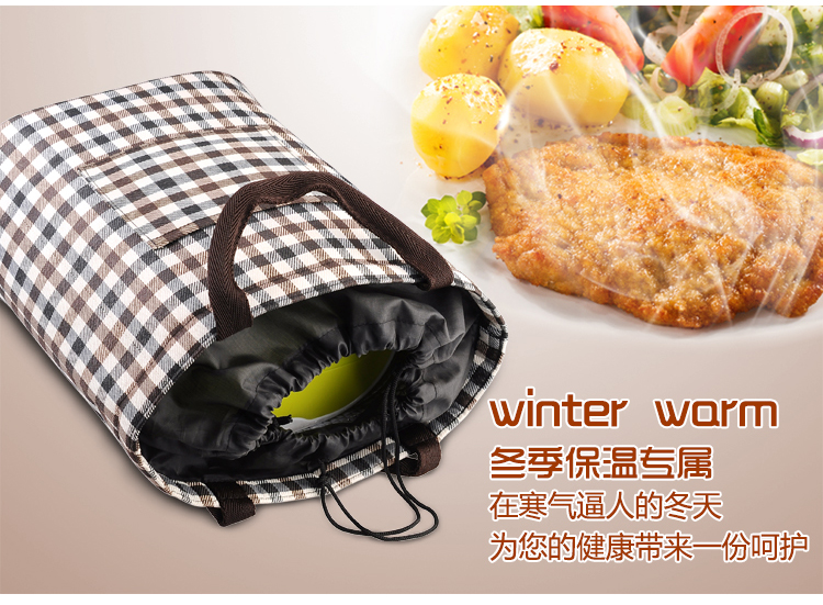 TANGGUIFEI保温袋便携保温带饭包 便当提袋 野餐包加厚保温保冷袋